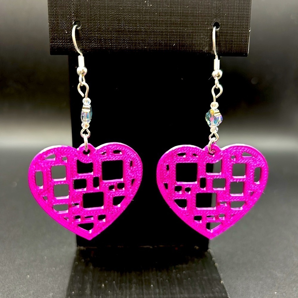 Heart Earrings - Picture 4 of 7